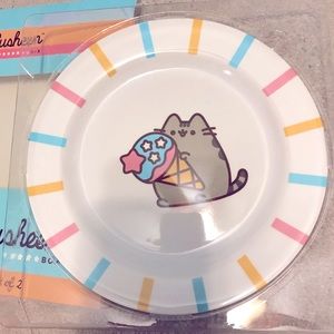 Pusheen Plates